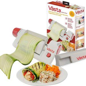 5/$20 NEW Fruit & Veggie Sheet Slicer w/ Bonus Fettucine Blade